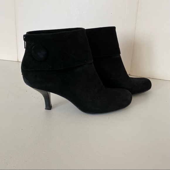 Franco Sarto Suede Ankle Booties - Picture 5 of 13